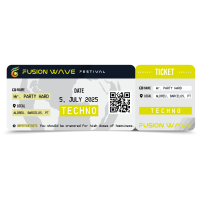 1 Day Ticket - Techno - July 5th